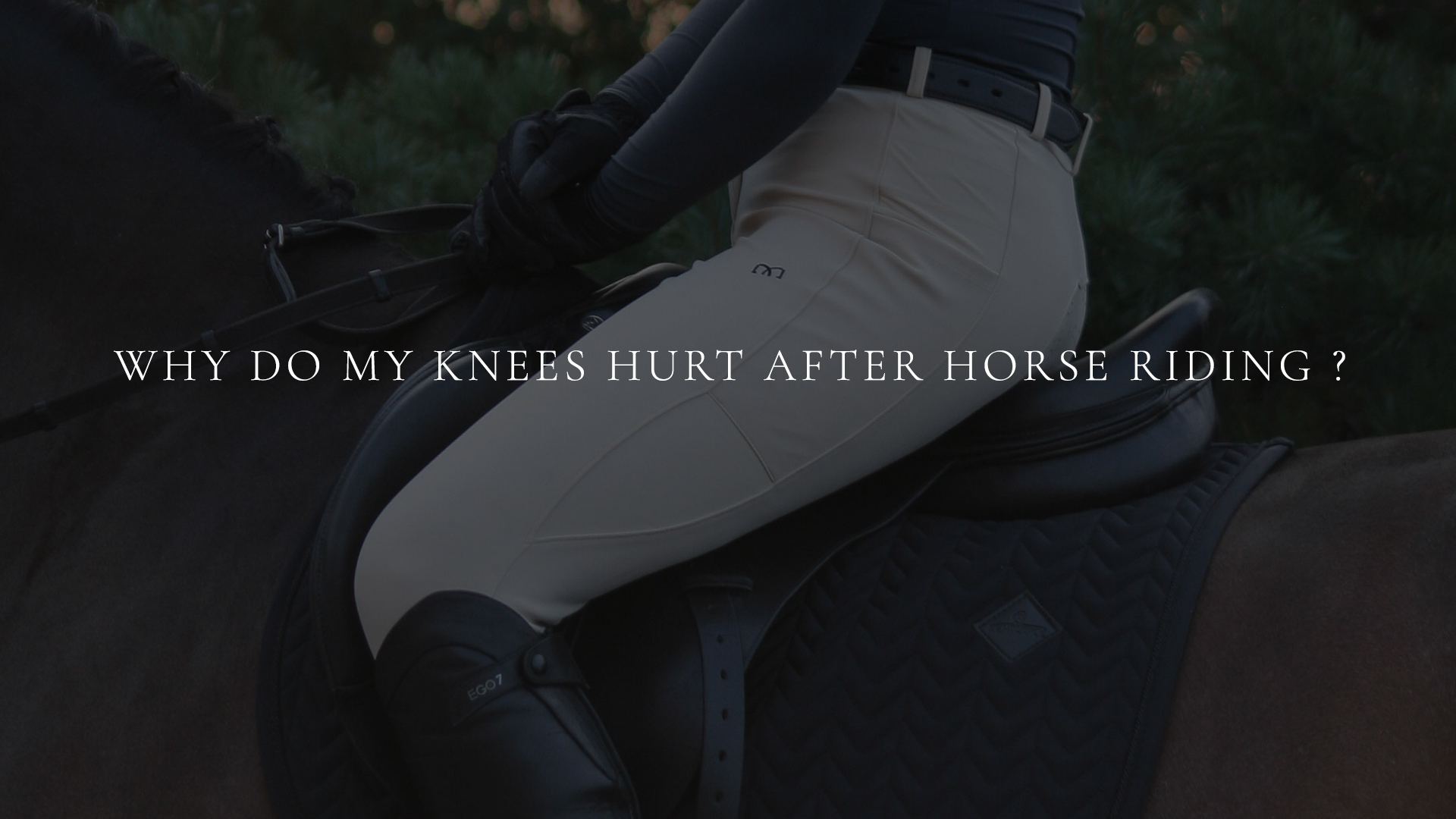 why-do-my-knees-hurt-after-horse-riding